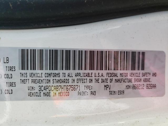 Photo 10 from auction – 2017 DODGE JOURNEY with VIN 3C4PDCAB7HT675671