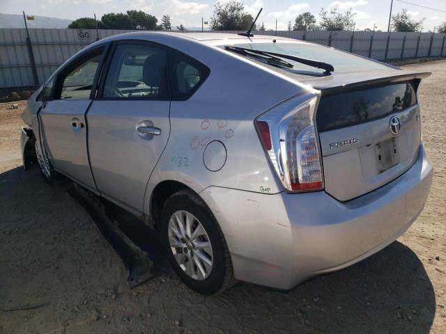 Photo 3 from auction – 2012 TOYOTA PRIUS PLUG with VIN JTDKN3DP3C3017543