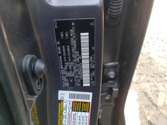 Photo 10 from auction – 2021 TOYOTA HIGHLANDER with VIN 5TDBZRBH4MS090536