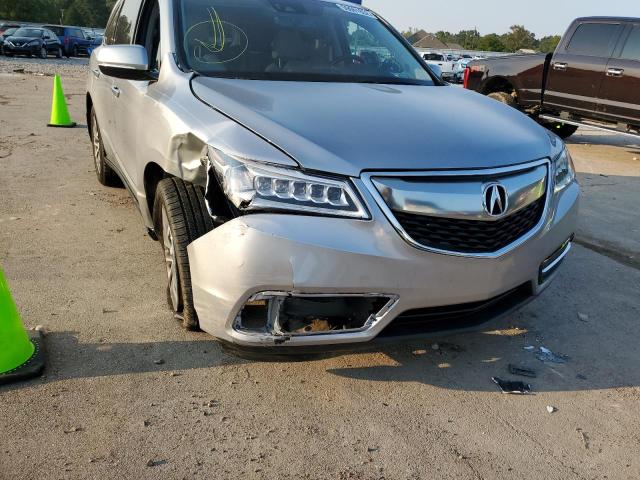 Photo 9 from auction – 2016 ACURA MDX TECHNO with VIN 5FRYD3H46GB018111
