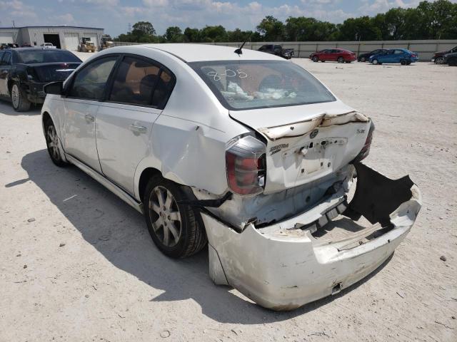 Photo 3 from auction – 2012 NISSAN SENTRA 2.0 with VIN 3N1AB6AP9CL605478