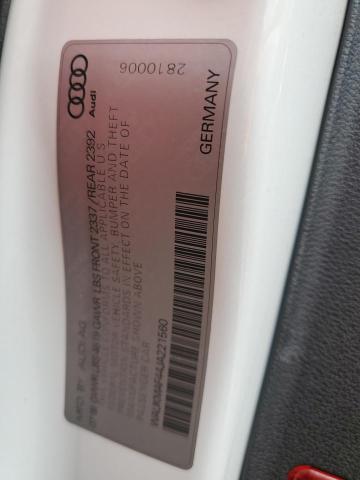 Photo 10 from auction – 2018 AUDI A4 PREMIUM with VIN WAUKMAF44JA221560