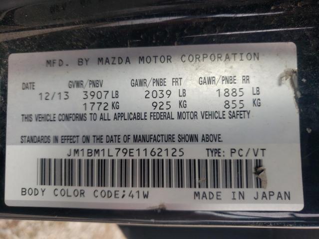 Photo 10 from auction – 2014 MAZDA 3 TOURING with VIN JM1BM1L79E1162125