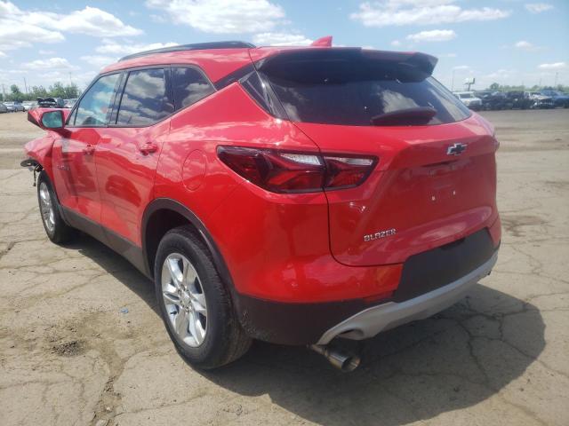 Photo 3 from auction – 2020 CHEVROLET BLAZER 2LT with VIN 3GNKBCRS1LS698647