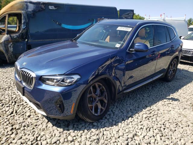 Photo 2 from auction – 2022 BMW X3 XDRIVE3 with VIN 5UX53DP02N9M26204