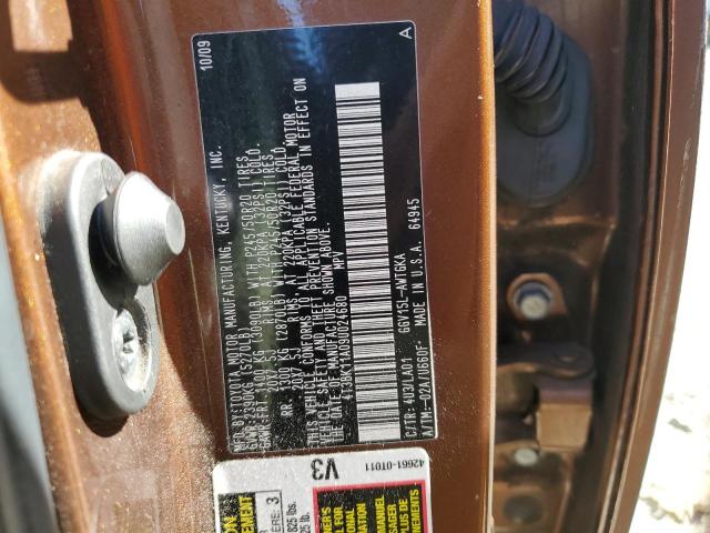 Photo 10 from auction – 2009 TOYOTA VENZA with VIN 4T3BK11A09U024680
