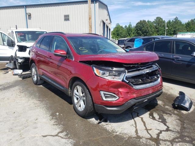 FORD EDGE SEL 2018 with VIN 2FMPK3J87JBB80846 - Photo from auction