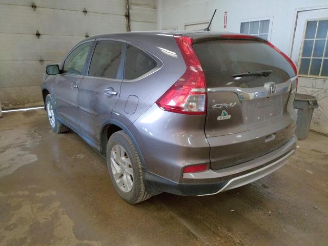 Photo 3 from auction – 2015 HONDA CR-V EX with VIN 2HKRM4H56FH651504
