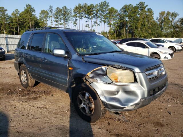 HONDA PILOT EX 2006 with VIN 5FNYF18696B002193 - Photo from auction