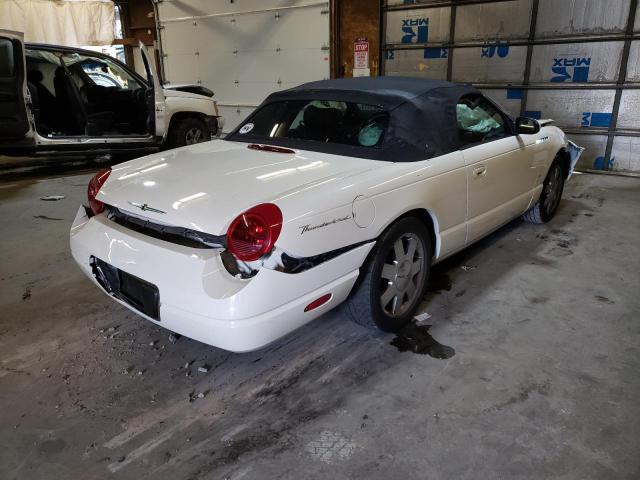 Photo 4 from auction – 2003 FORD THUNDERBIR with VIN 1FAHP60A83Y102930