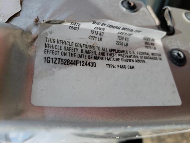 Photo 10 from auction – 2004 CHEVROLET MALIBU LS with VIN 1G1ZT52844F124430