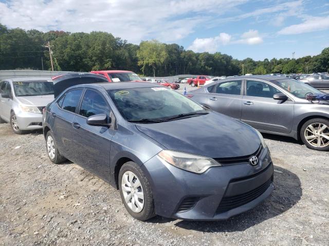 TOYOTA COROLLA L 2014 with VIN 2T1BURHE0EC025334 - Photo from auction