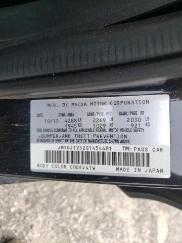 Photo 10 from auction – 2016 MAZDA 6 TOURING with VIN JM1GJ1V52G1454681