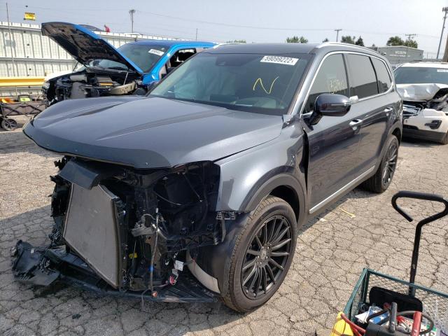 Photo 2 from auction – 2022 KIA TELLURIDE with VIN 5XYP5DHC3NG205304