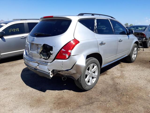 Photo 4 from auction – 2007 NISSAN MURANO SL with VIN JN8AZ08TX7W513101