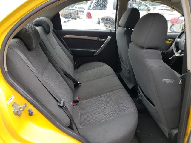 Photo 6 from auction – 2009 CHEVROLET AVEO LT with VIN KL1TG56E29B608653