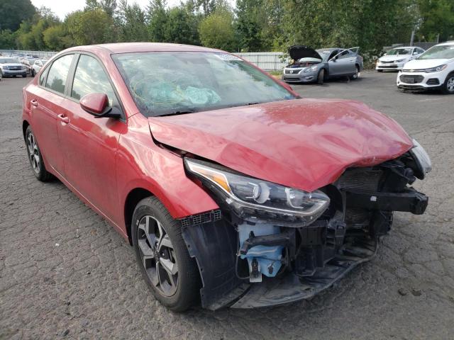 KIA FORTE FE 2020 with VIN 3KPF24AD7LE143097 - Photo from auction