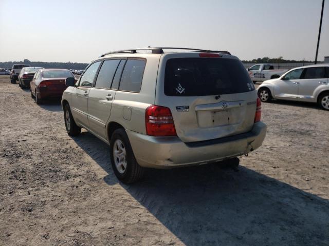 Photo 3 from auction – 2003 TOYOTA HIGHLANDER with VIN JTEGD21A630060029