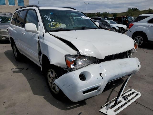 TOYOTA HIGHLANDER 2007 with VIN JTEEP21AX70196460 - Photo from auction