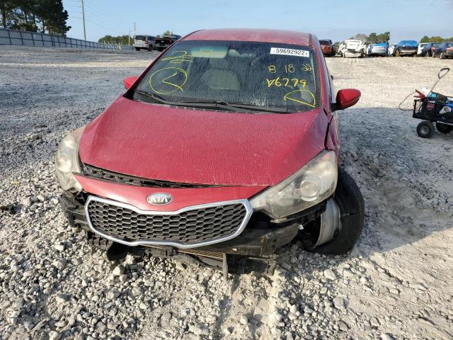 Photo 9 from auction – 2014 KIA FORTE EX with VIN KNAFX4A88E5046779