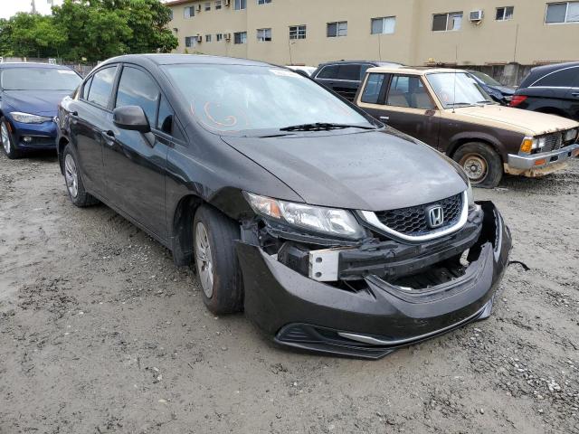 Photo 1 from auction – 2013 HONDA CIVIC LX with VIN 2HGFB2F58DH551508
