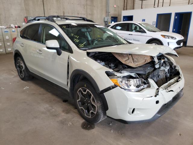 SUBARU XV CROSSTR 2013 with VIN JF2GPAKC8D2892596 - Photo from auction
