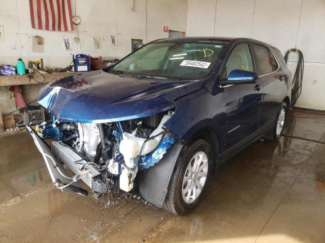 Photo 2 from auction – 2021 CHEVROLET EQUINOX LT with VIN 3GNAXUEV2ML333084