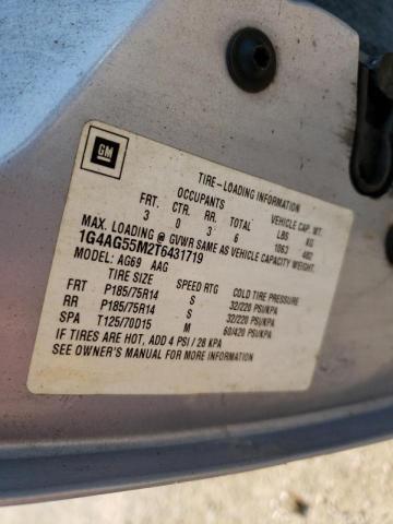 Photo 10 from auction – 1996 BUICK CENTURY SP with VIN 1G4AG55M2T6431719