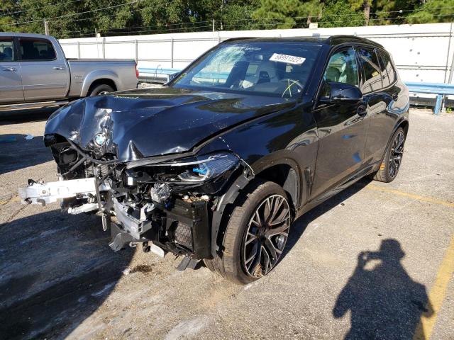 Photo 2 from auction – 2022 BMW X5 M with VIN 5YMJU0C04N9L52559