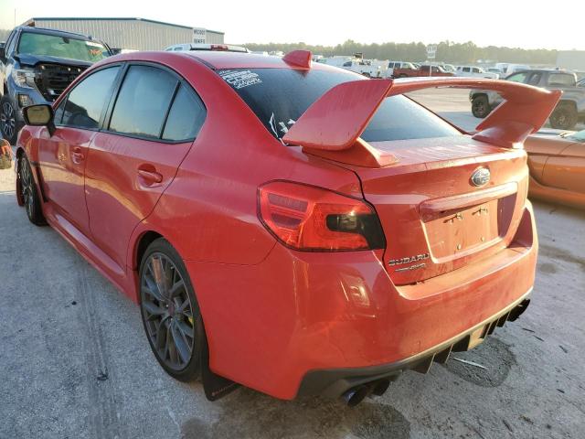 Photo 3 from auction – 2018 SUBARU WRX STI with VIN JF1VA2M65J9819781