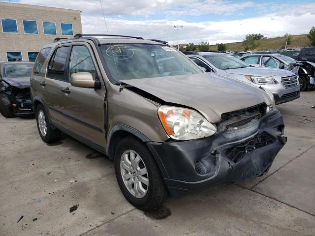 HONDA CR-V EX 2005 with VIN JHLRD78855C052134 - Photo from auction