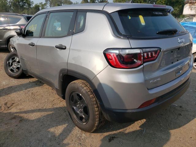 Photo 3 from auction – 2021 JEEP COMPASS SP with VIN 3C4NJDAB5MT579599