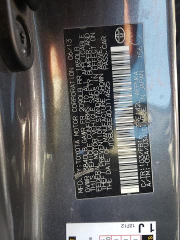 Photo 10 from auction – 2013 TOYOTA COROLLA BA with VIN JTDBU4EE4DJ114625