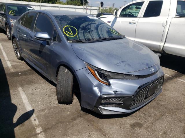 Photo 1 from auction – 2021 TOYOTA COROLLA SE with VIN 5YFS4MCE7MP058159