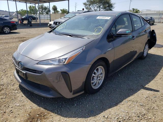Photo 2 from auction – 2019 TOYOTA PRIUS with VIN JTDKARFU5K3100231