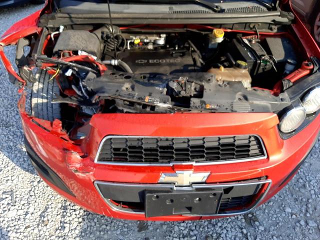 Photo 7 from auction – 2012 CHEVROLET SONIC LT with VIN 1G1JD5SH9C4225936