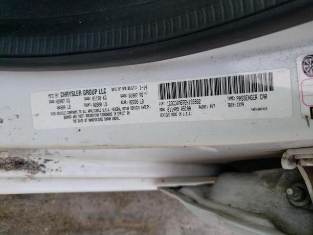 Photo 10 from auction – 2014 DODGE AVENGER SE with VIN 1C3CDZAB7EN193932