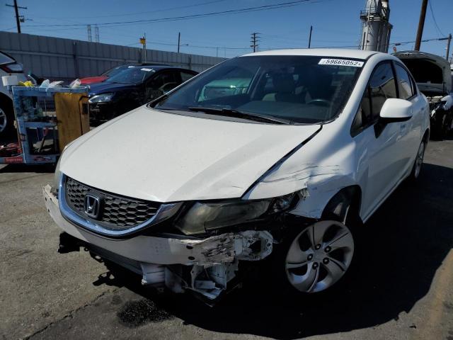 Фото 2 с аукциона – 2013 HONDA CIVIC LX с VIN 19XFB2F53DE285387