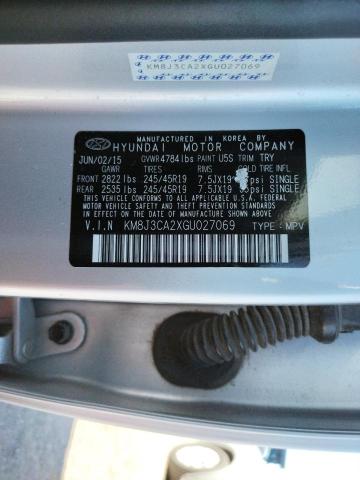 Photo 10 from auction – 2016 HYUNDAI TUCSON LIM with VIN KM8J3CA2XGU027069