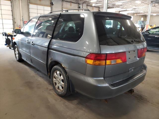 Photo 3 from auction – 2002 HONDA ODYSSEY EX with VIN 2HKRL18922H521220