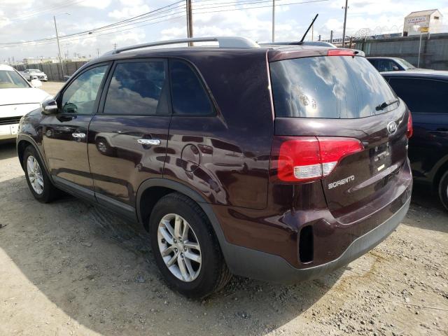 Photo 3 from auction – 2015 KIA SORENTO LX with VIN 5XYKT4A64FG622341