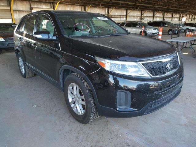 KIA SORENTO LX 2015 with VIN 5XYKT3A60FG631144 - Photo from auction