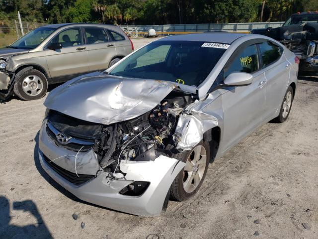 Photo 2 from auction – 2011 HYUNDAI ELANTRA GL with VIN KMHDH4AE0BU120853