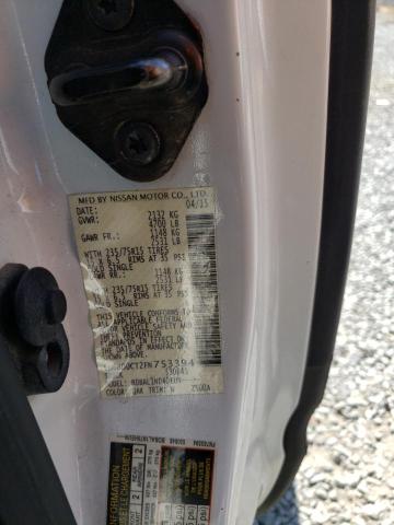 Photo 10 from auction – 2015 NISSAN FRONTIER S with VIN 1N6BD0CT2FN753394