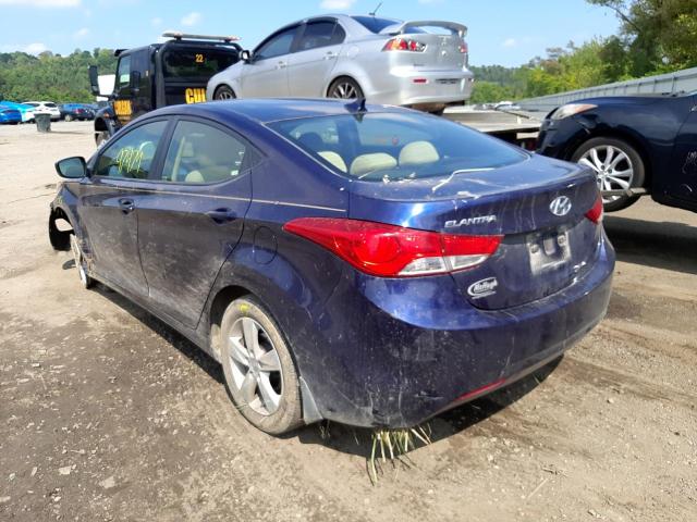 Photo 3 from auction – 2013 HYUNDAI ELANTRA GL with VIN 5NPDH4AE2DH280153
