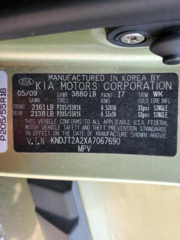 Foto 10 de la subasta – 2010 KIA SOUL + con VIN KNDJT2A2XA7067690