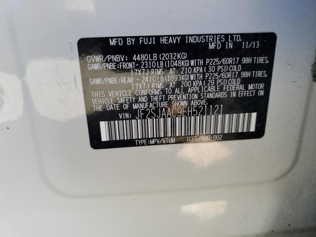 Photo 10 from auction – 2014 SUBARU FORESTER 2 with VIN JF2SJAAC9EH521121