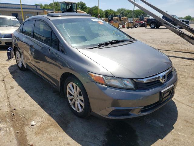 HONDA CIVIC EX 2012 with VIN 19XFB2F88CE027701 - Photo from auction