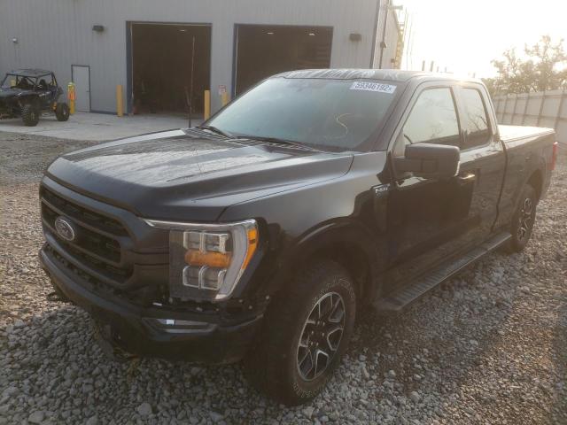 Photo 2 from auction – 2021 FORD F150 SUPER with VIN 1FTFX1E59MFC86112