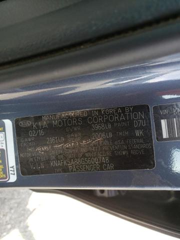Photo 10 from auction – 2016 KIA FORTE LX with VIN KNAFK5A88G5600748